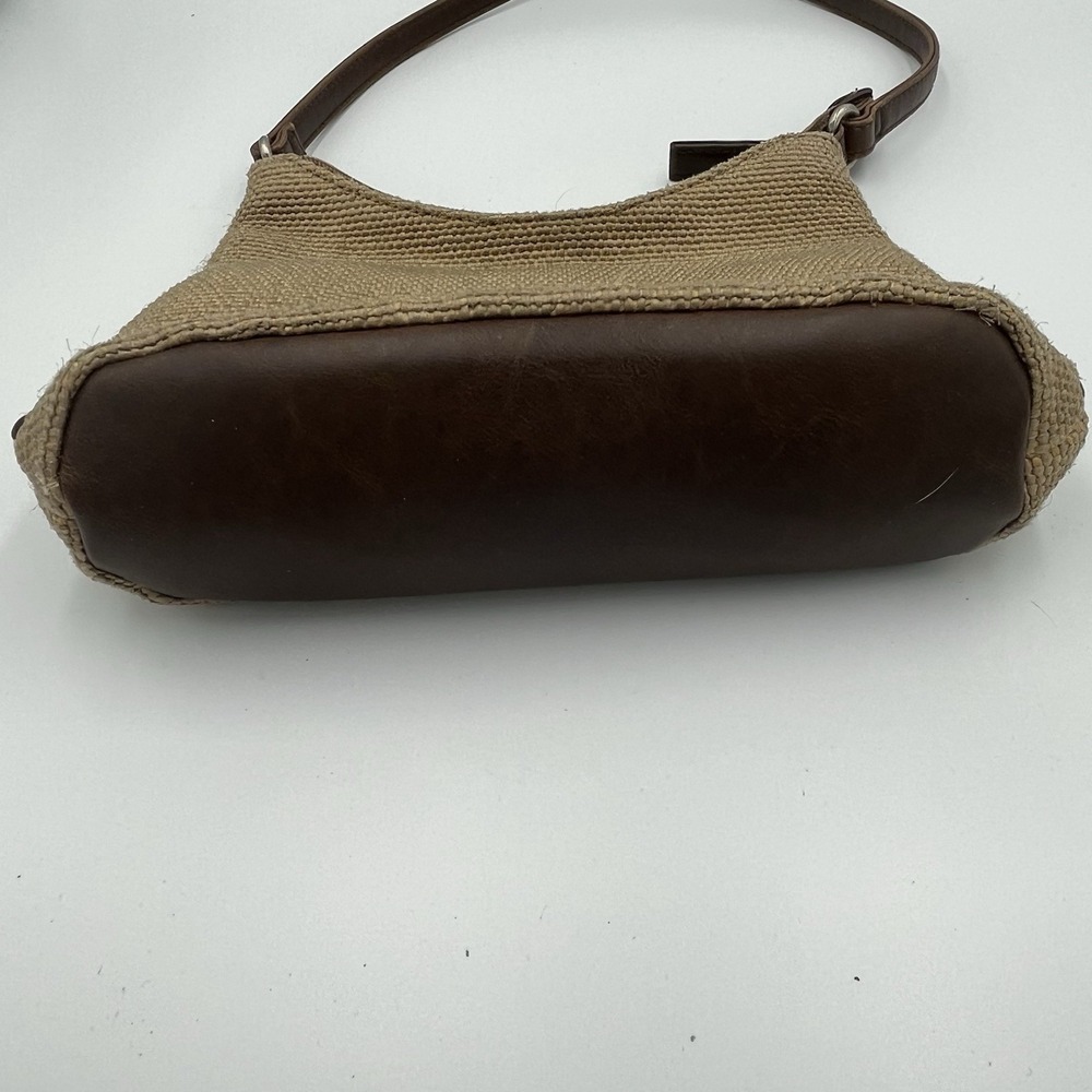 Vintage Relic‎ Purse Tan Brown Woven Boho Festival Retro 90s Vibes Minimalistic - Picture 4 of 12